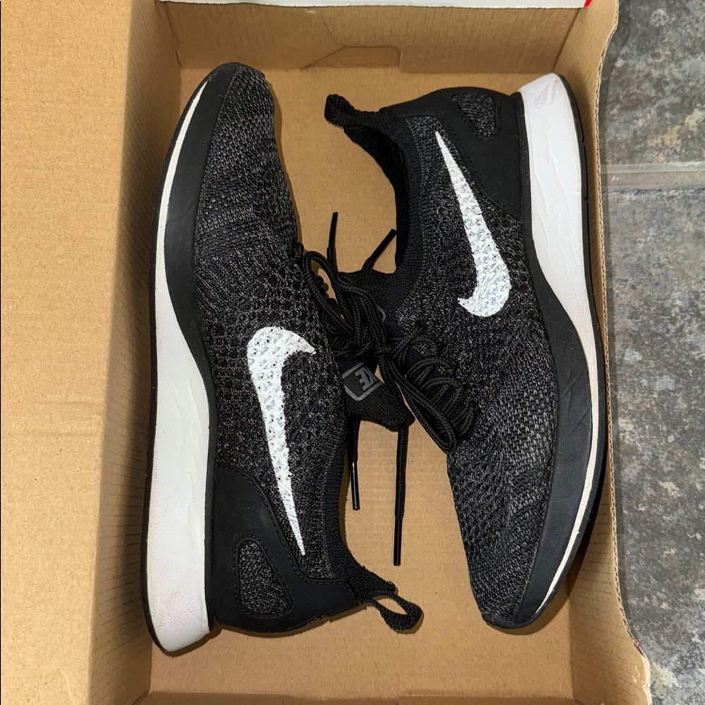 Nike Black and White Athletic Shoes